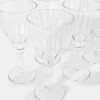 SET COPA DE VIDRIO TRANSP 270ML 6PZAS Unica