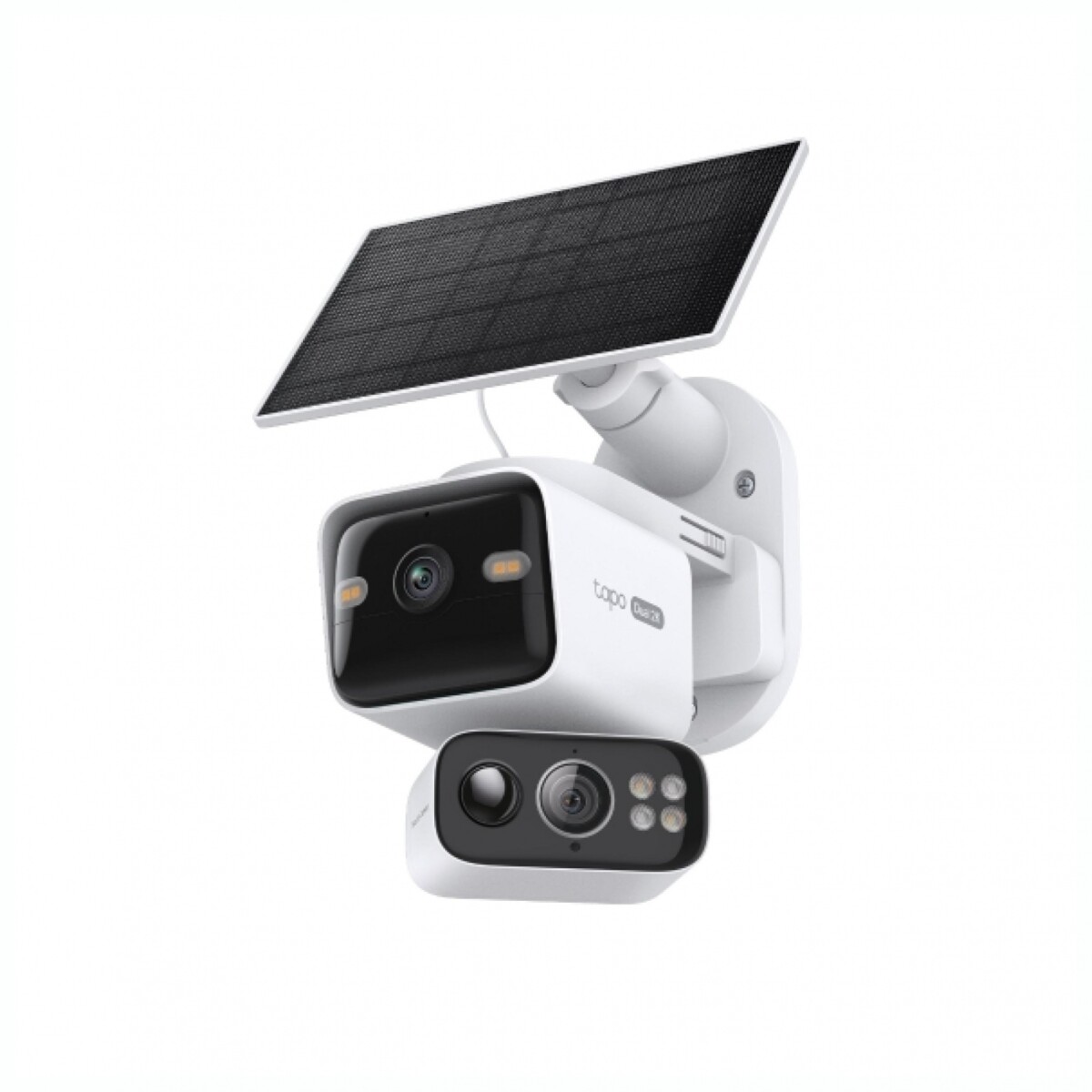 Cámara De Seguridad TP-LINK Tapo C645D Kit Doble Lente 2K 360º Con Panel Solar 