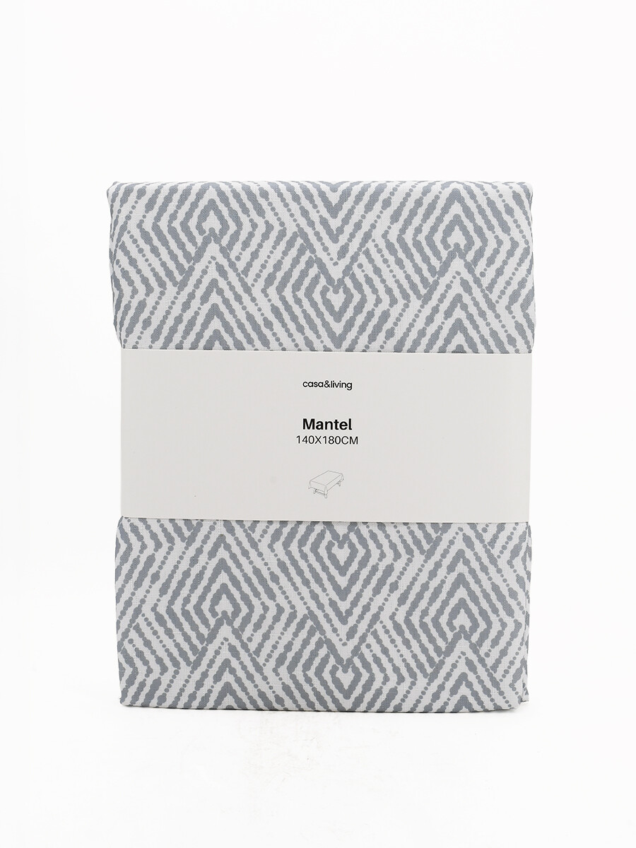 MANTEL ANTIMANCHAS - AZUL 