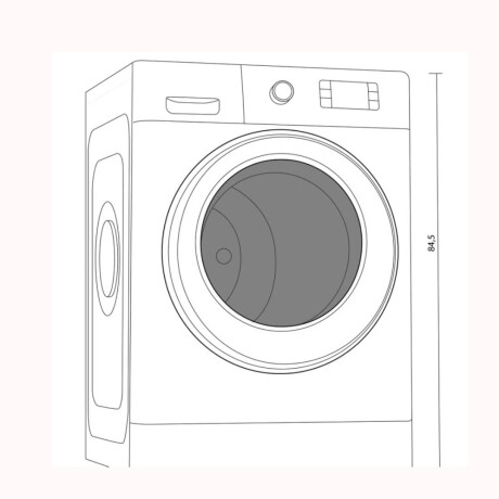Lavarropas Whirlpool WLF902B25F carga frontal 9 kg Blanco