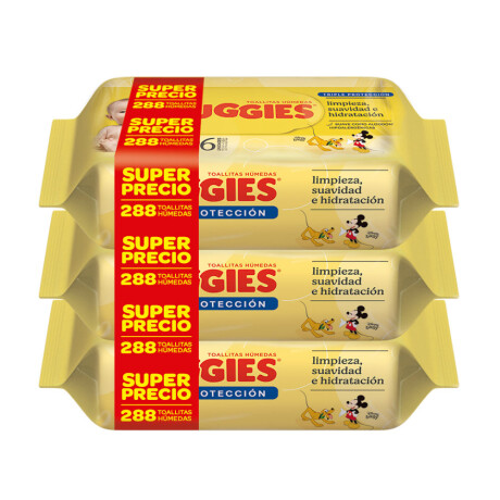 Toallitas Húmedas para Bebé Huggies Limpieza Cotidiana 288 Unidades Toallitas Húmedas para Bebé Huggies Limpieza Cotidiana 288 Unidades