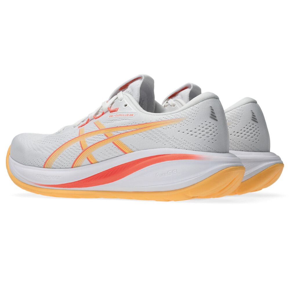 Zapatillas Running Gel-Cumulus 28 Mujer White/orange Glow