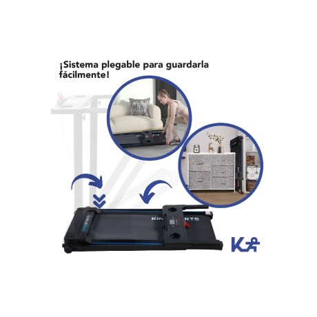 Caminador eléctrico 2 HP 10 Km Plegable Caminador eléctrico 2 HP 10 Km Plegable