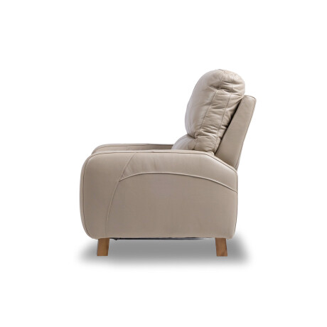 Butaca Brickell (Reclinable) - Cuero Básico 519 (Beige)