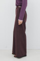 PANTALON MELANGE BURDEOS