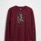 FR MVL LS GRAPHIC TEE RED DELICIOUS