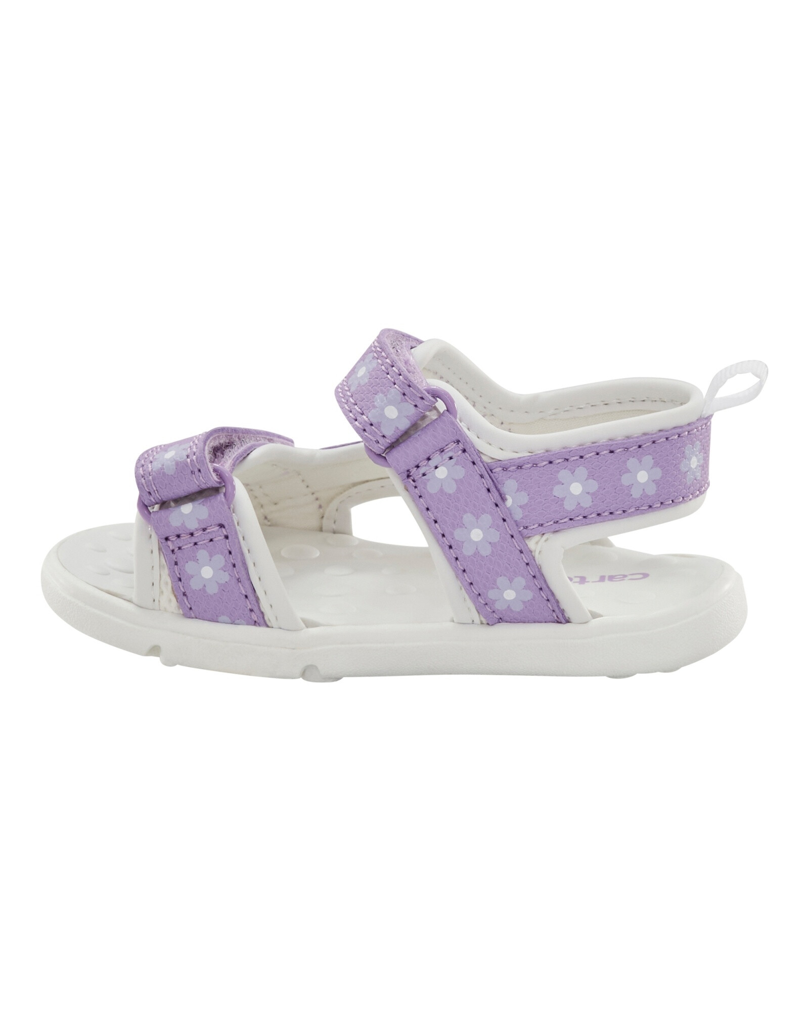 Sandalias con velcro, diseño floral Sandalias con velcro, diseño floral