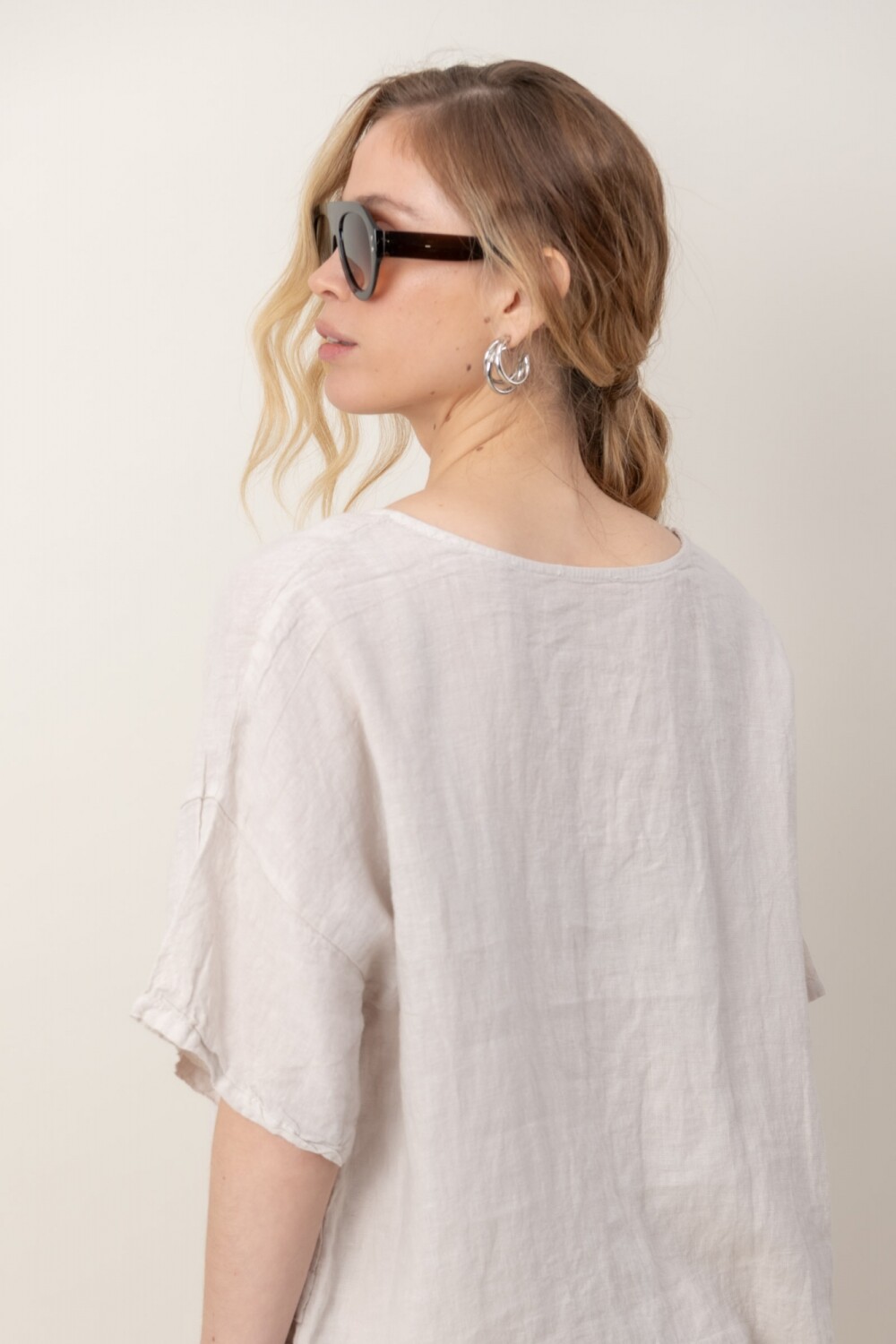 BLUSA ZEMYNA Beige