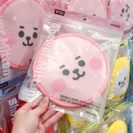 Guante exfoliante BT21 baby Cooky