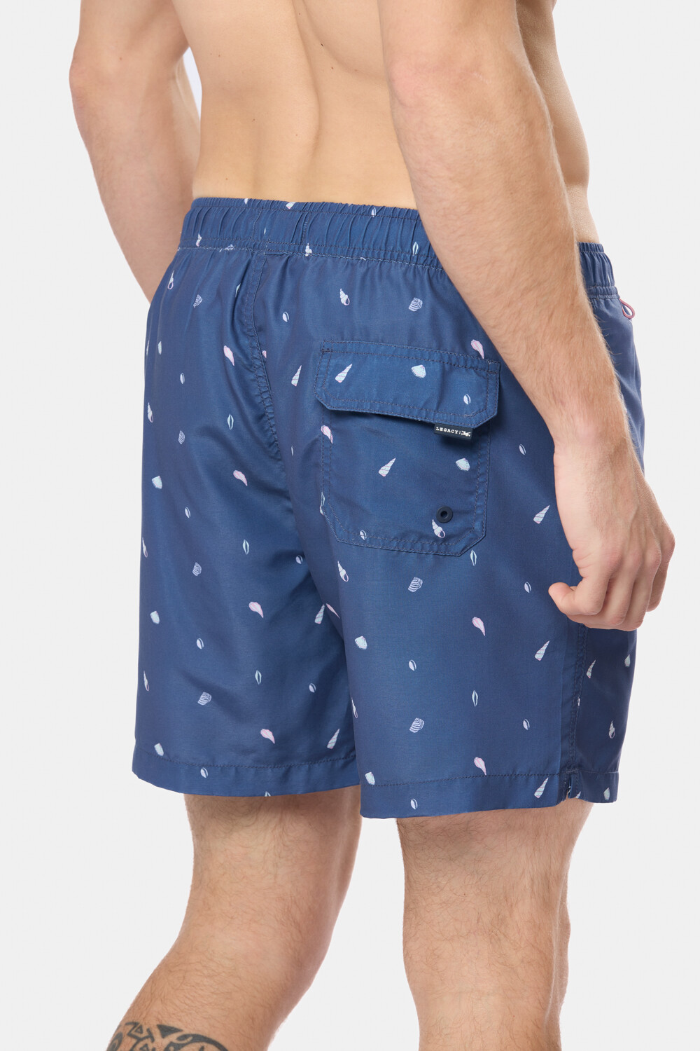 SHORT ESTAMPADO Azul
