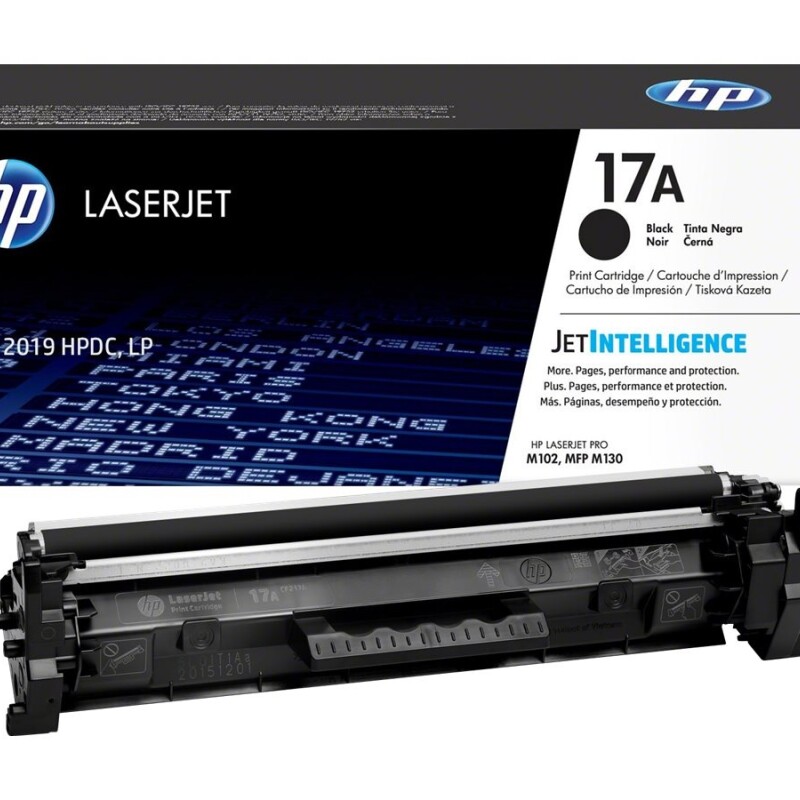 HP 17A - Negro - original - LaserJet - cartucho de tóner (CF217A) - para LaserJet Pro M102a, M102w, MFP M130a, MFP M130fn, MFP M HP 17A - Negro - original - LaserJet - cartucho de tóner (CF217A) - para LaserJet Pro M102a, M102w, MFP M130a, MFP M130fn, MFP M