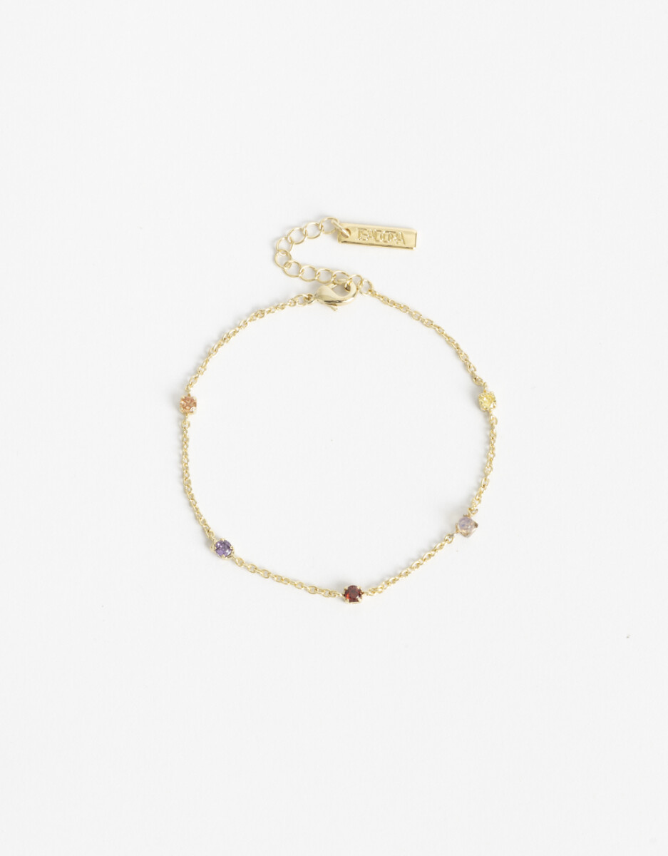Pulsera Flexible Cubic Multicolor 