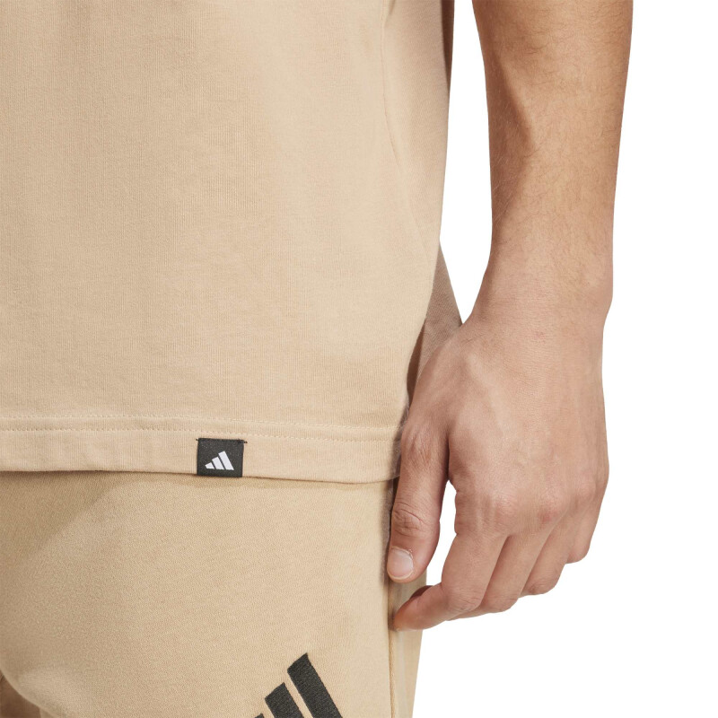 Remera Adidas T de Hombre - JM6382 Beige