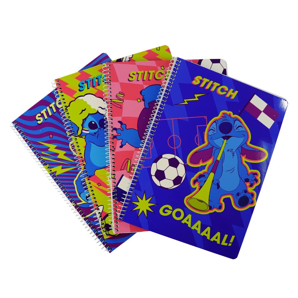 CUADERNOLA DISNEY 96H TAPA DURA STITCH 
