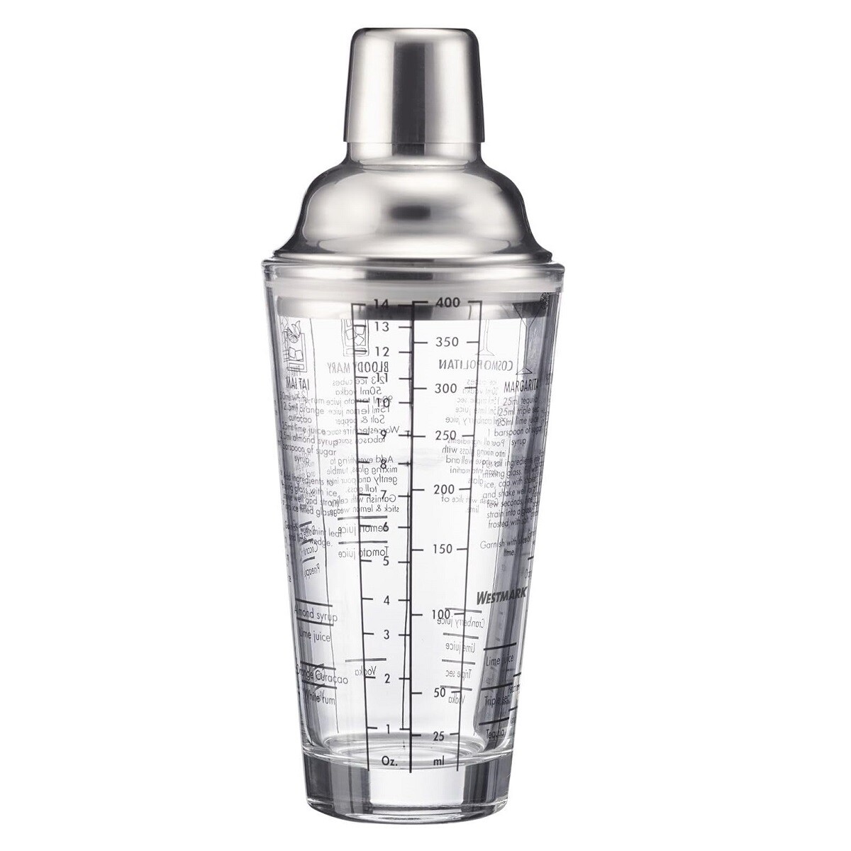 Vaso coctel vidrio 400 ml 
