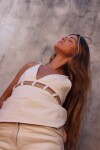 Top Talabartero Beige