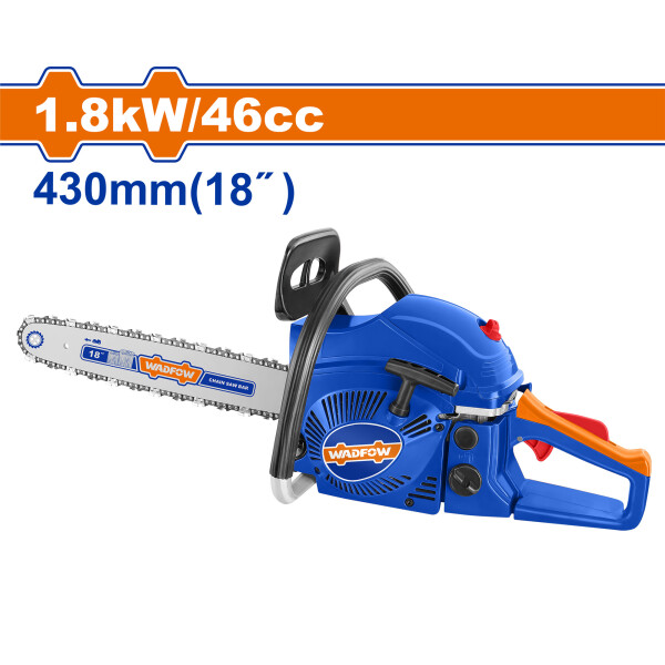 MOTOSIERRA WADFOW A NAFTA 18 PULG 1.8 KW 46CC MOTOSIERRA WADFOW A NAFTA 18 PULG 1.8 KW 46CC