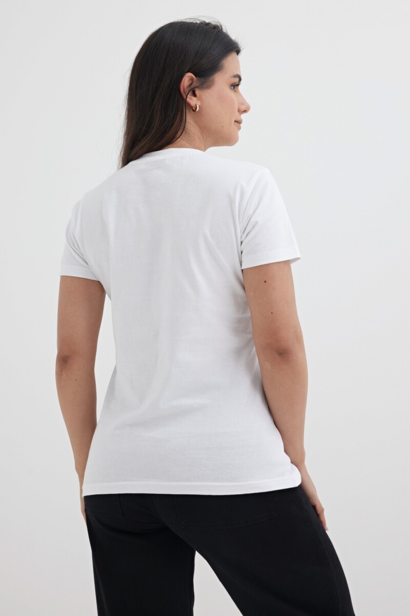 Remera básica BLANCO