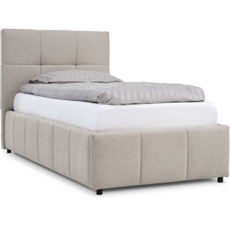 Estructura Cama Vemmelev 1 Plaza 90X190 Beige