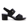 Sandalia Comfortflex Taco 5cm Negro