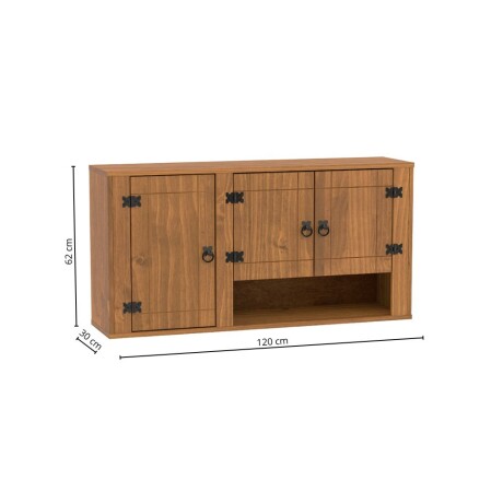 Aereo 3 puertas Linea Naturale Roble