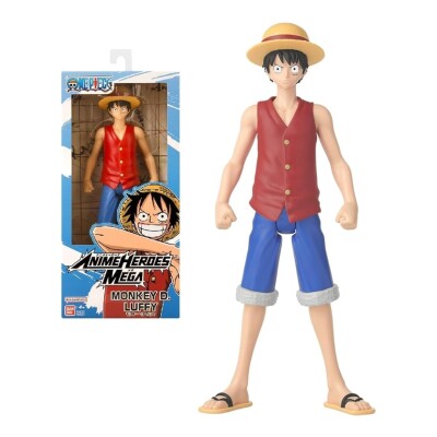 Bandai Anime Heroes Mega One Piece Monkey D. Luffy 30 cm articulada Bandai Anime Heroes Mega One Piece Monkey D. Luffy 30 cm articulada