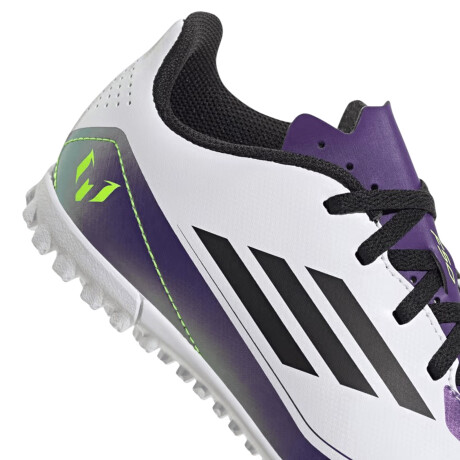 adidasl Messi F50 Club Kids WHITE/COREB/UNITYPURPLE