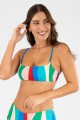 Top marcela new est. Clown stripe