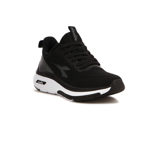 Diadora Moon Calzado Running Mujer- Negro/Blanco Negro-Blanco