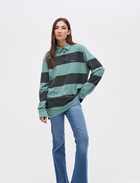 Remera polo New chicago Verde