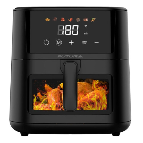 Freidora De Aire Digital Futura Fut-af80db 8 Lt. Color Negro Frecuencia 50 Freidora De Aire Digital Futura Fut-af80db 8 Lt. Color Negro Frecuencia 50