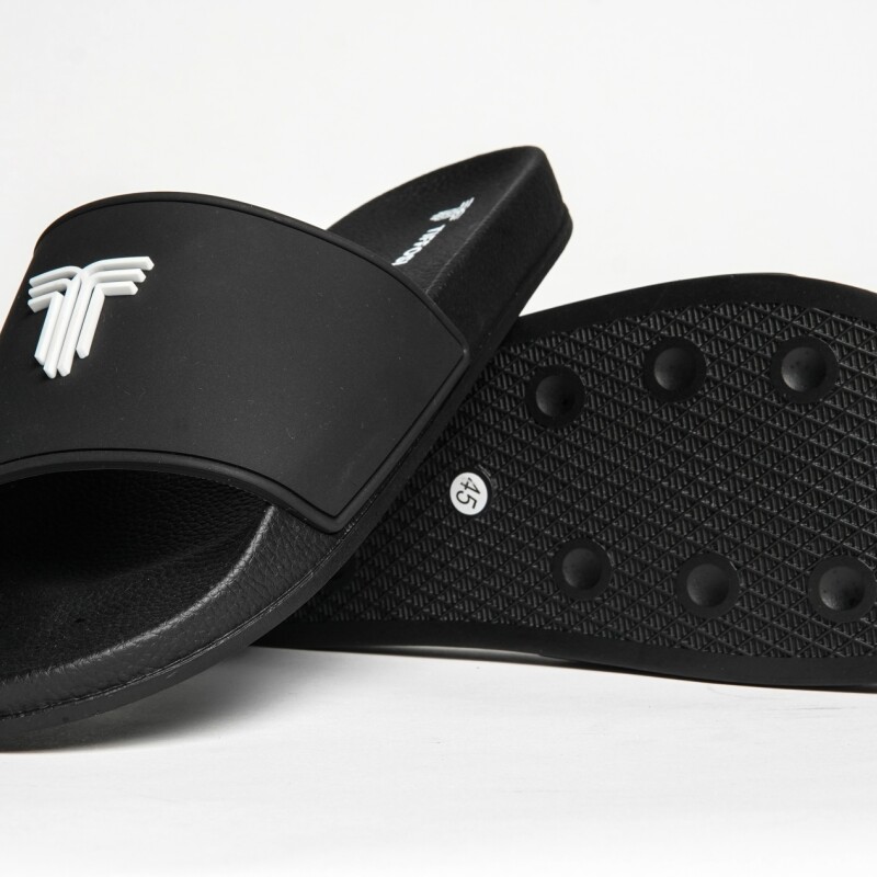 Chanclas Tiffosi Slide de Hombre Negro