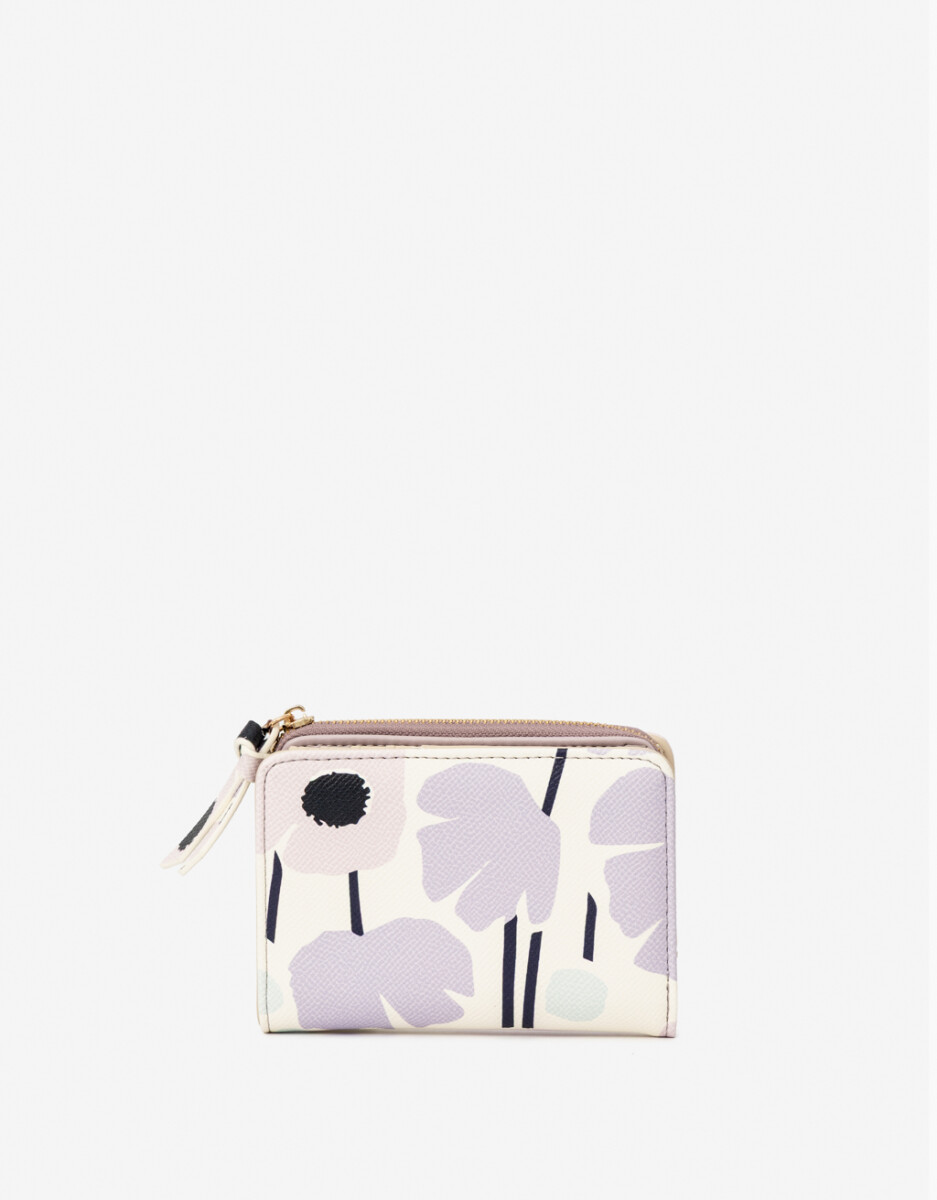 Billetera Horizontal Estampada 