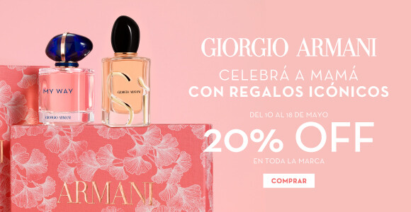 Regalos icónicos con 20% off para mamá.