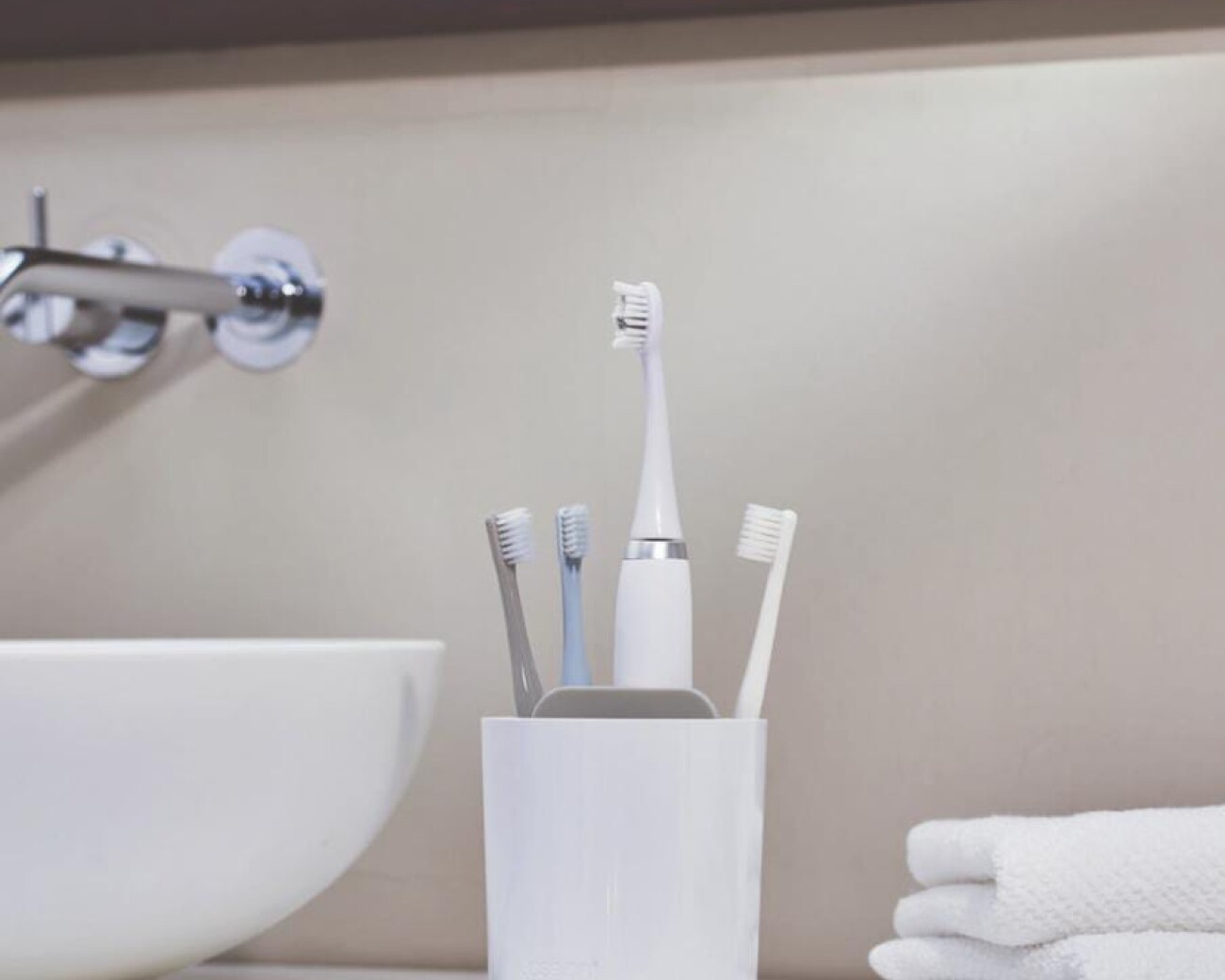 Portacepillo Regular Blanco Joseph Joseph DUO Portacepillo Regular Blanco Joseph Joseph DUO