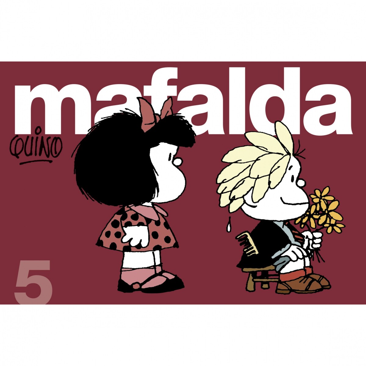 Libro de Comics Mafalda 5 Quino 