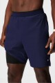 Short Con Malla The Fundamental Short II Lined 7" Hombre Deep Navy
