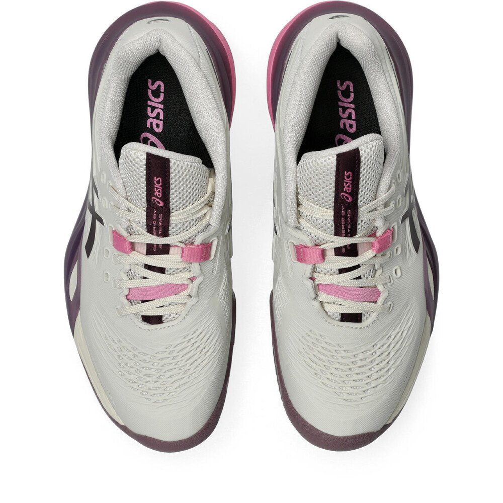 Zapatillas Tenis Gel-Resolution X Clay Mujer Soft Oat/dark Aubergine