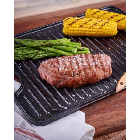 Plancha de Hierro Fundido Curado Doble Cara Victoria 50x35cm Plancha de Hierro Fundido Curado Doble Cara Victoria 50x35cm