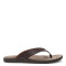 Sandalias de Hombre Freeway Ojota Casual Marrón Chocolate (Cuero Graso)