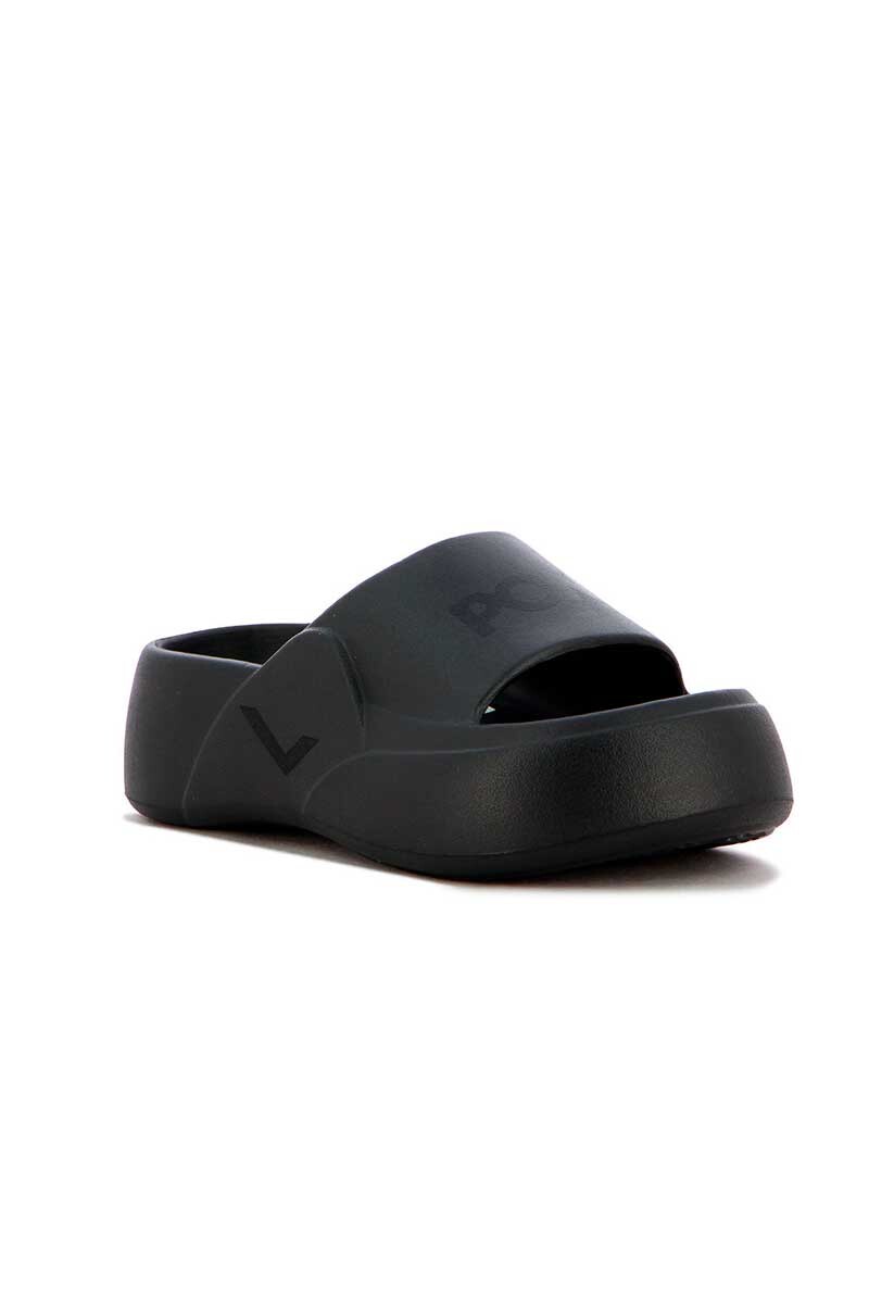 ZAPATILLA PONY PLATAFORMA DE FAJA Negro