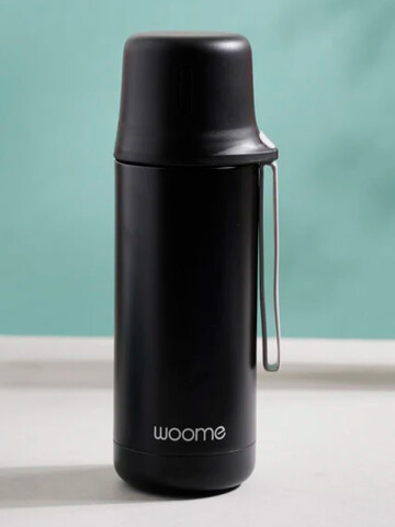 TERMO 500 ML ACERO INOXIDABLE NEGRO