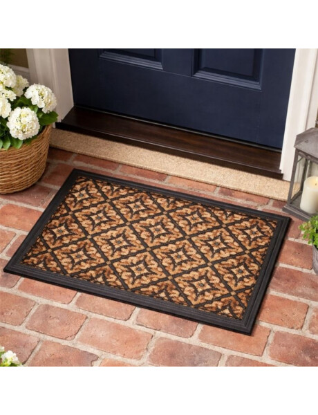 FELPUDO COCO/GOMA 40X60CM H.1CM TRAMA FLOR FELPUDO COCO/GOMA 40X60CM H.1CM TRAMA FLOR