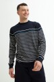 Sweater a rayas AZUL MARINO