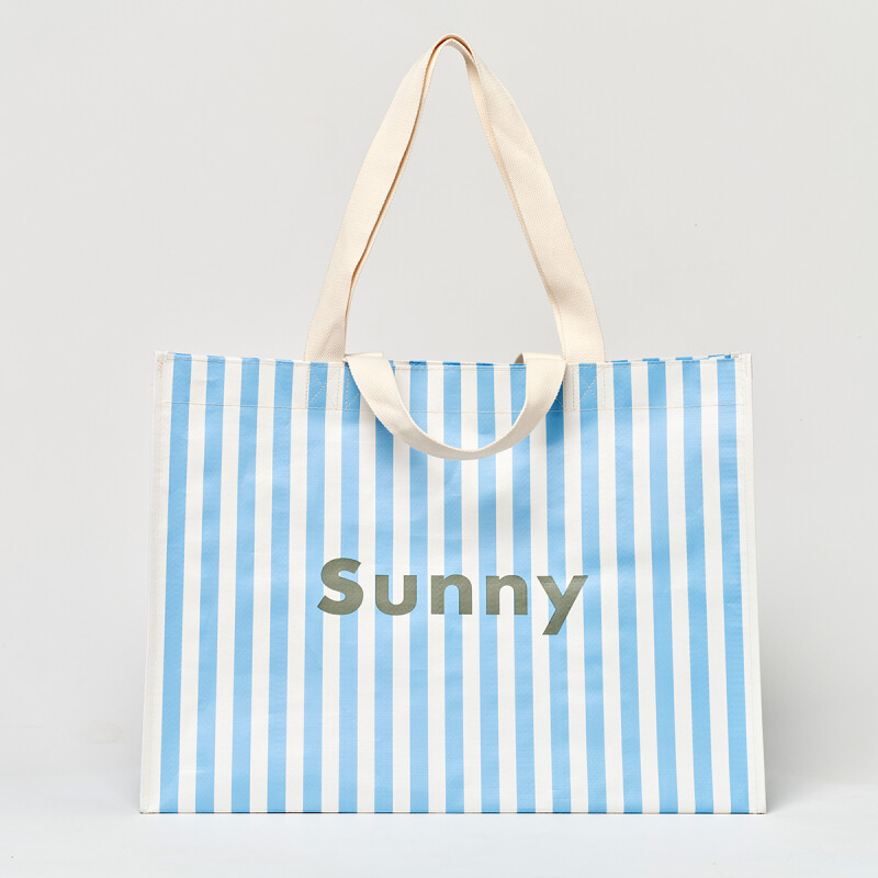 S61CBB Bolso De Playa Rayas Sunnylife - La Mer Med Blue