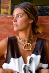 Estribo Chain Bronce