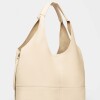 Shopper Amalfi en efecto cuero graneado Natural