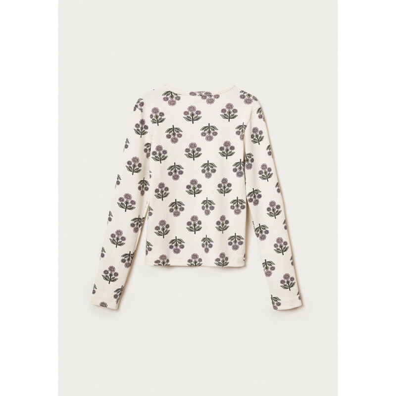 BLUSA ML FEM OFF WHITE