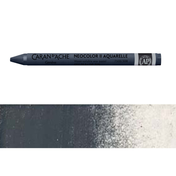 Pastel Neocolor Acuarelle Caran d'Ache Grises