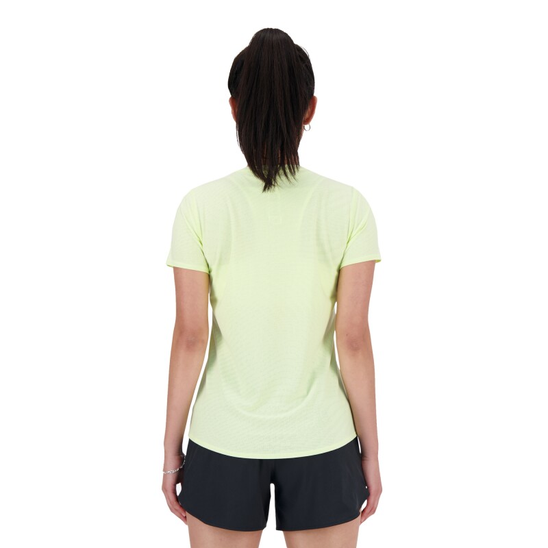 Remera New Balance de Dama - JACQUARD - WT41281LLT GREEN
